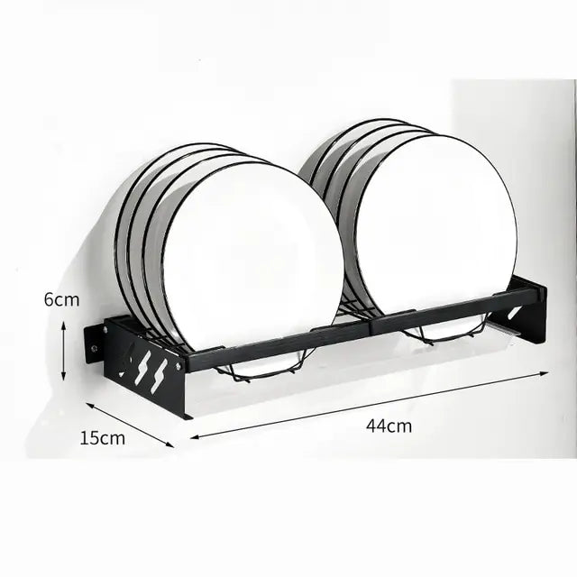 Kitchen Wall Mounted Dish Drying Rack - Shopydrop24