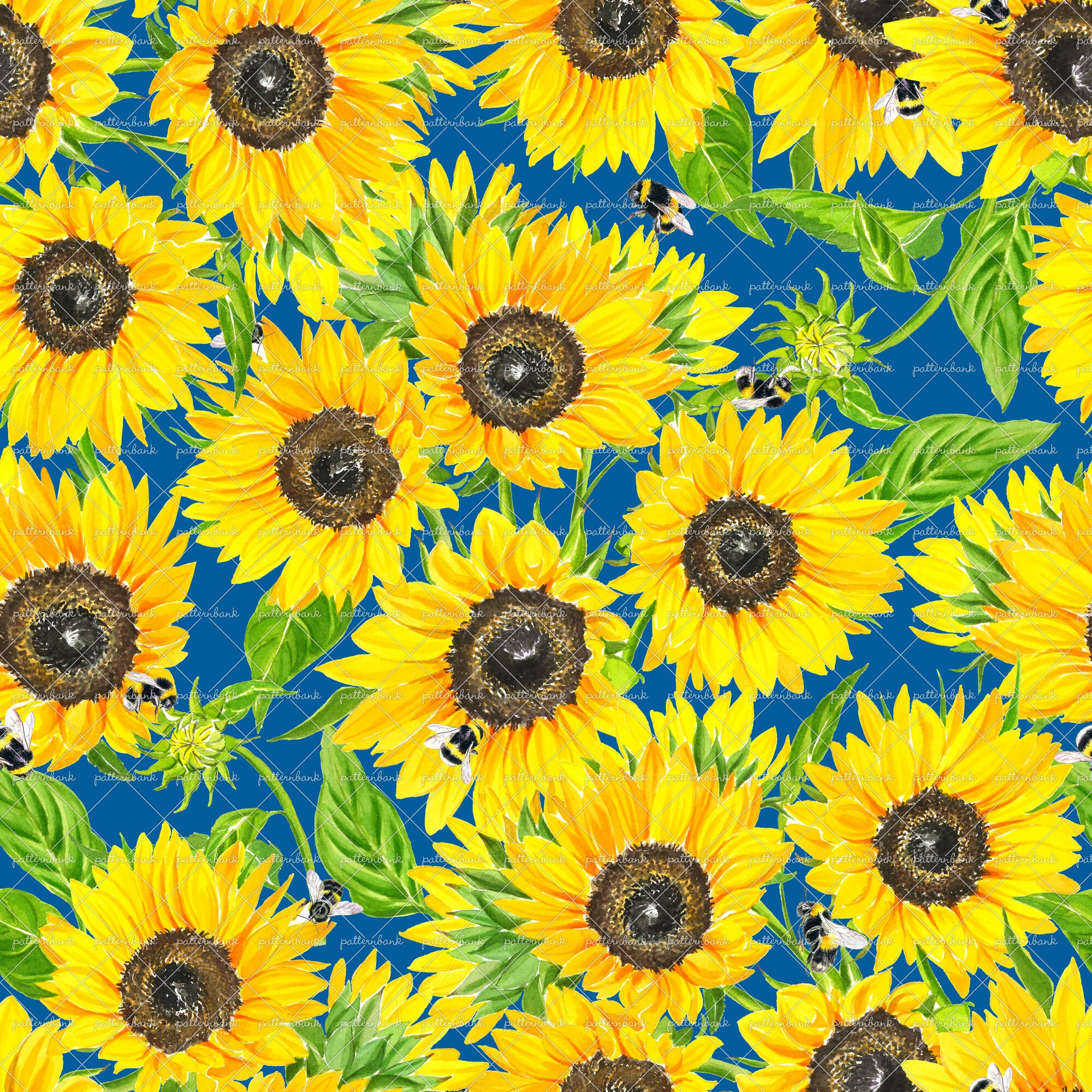 Van Gogh Inspired Sunflowers and Bees By Namrata Deshpande