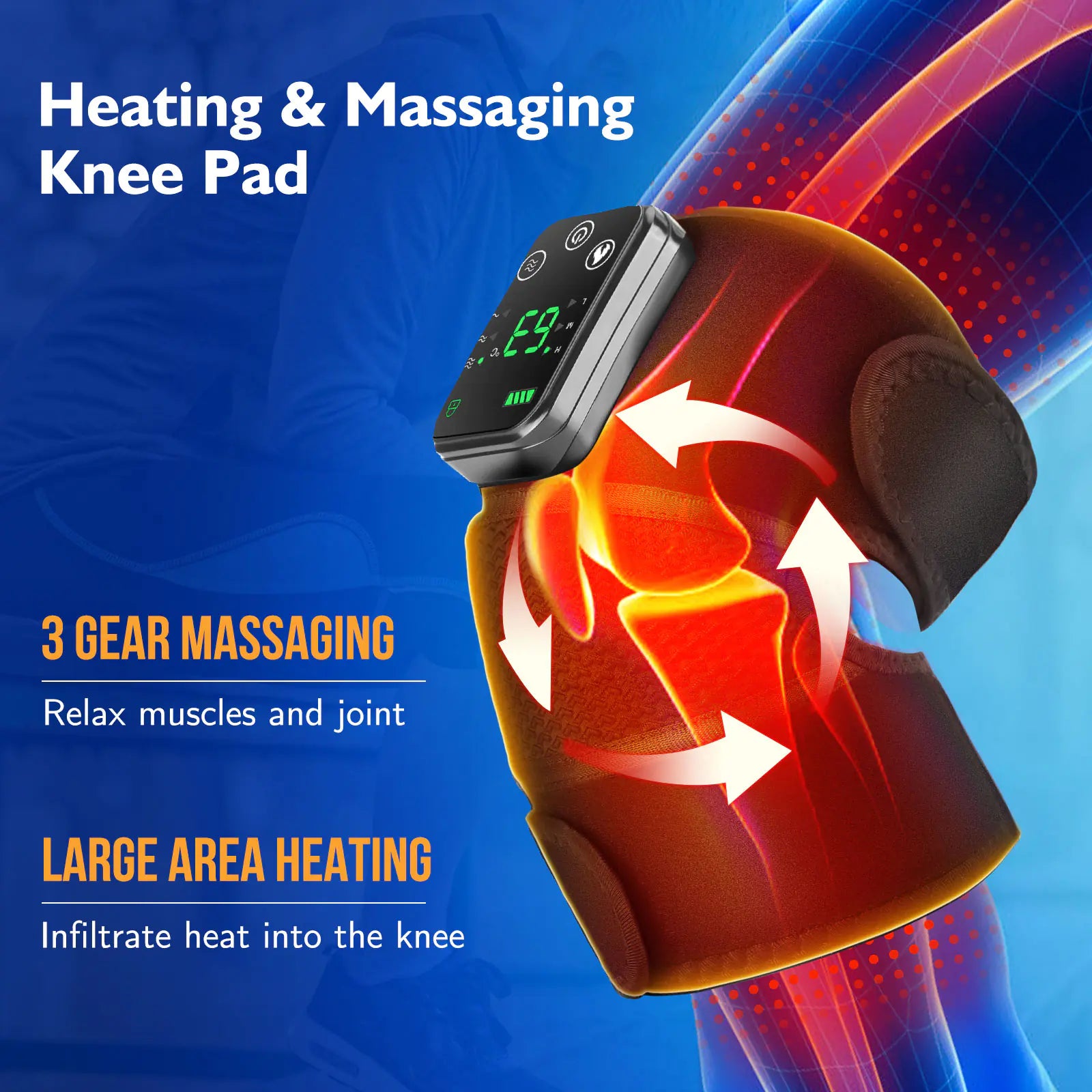 Knee Heating Massager - Shopydrop24