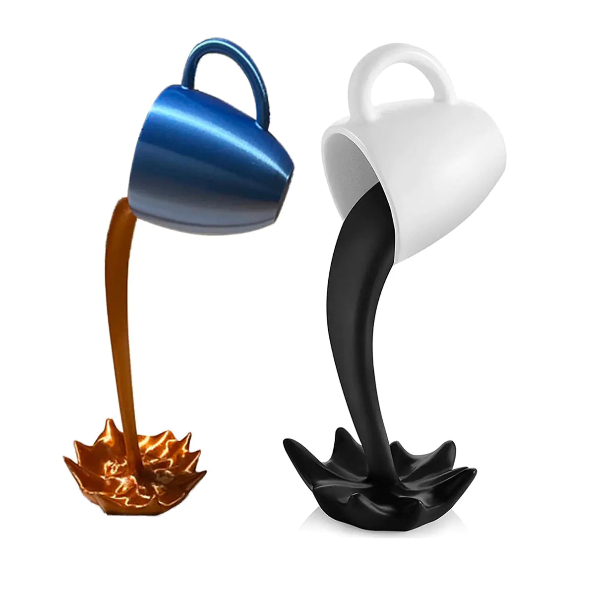 Resin Statues Floating Coffee Cup - Shopydrop24